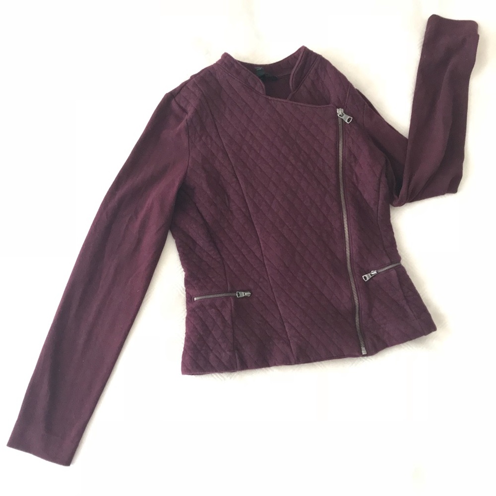 Banana Republic quilted blazer